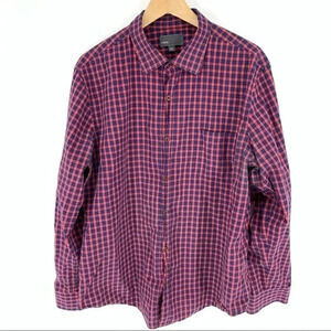 Vince plaid button down